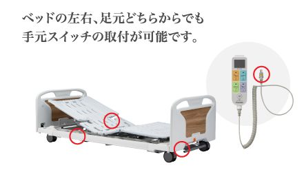 視認性・操作性を高めた液晶手元スイッチ