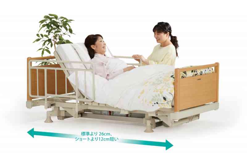 介護ベッドヒューマンケアベッド　2モーターショートタイプ