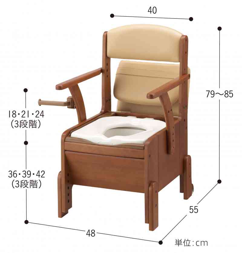 家具調トイレ コンパクト（標準便座）のサムネイル画像