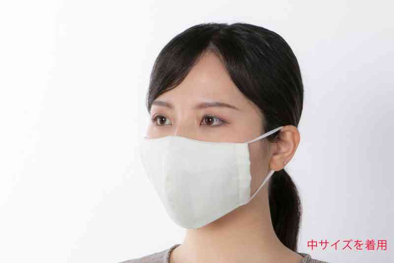 【日本製】除菌機能糸アグリーザ®を使用したマスク『キュリエス・エージー　立体マスク(2枚入り)』のサムネイル画像